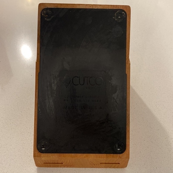 Cutco Homemaker Plus 8 Block in Honey Oak - Picture 7 of 7